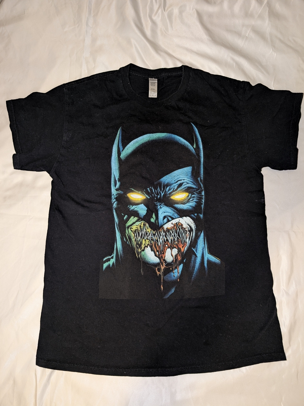 Black Graphic Batman Horror Tee - Men